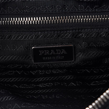 Prada Scamosciato Suede Hobo Black 6 of 13