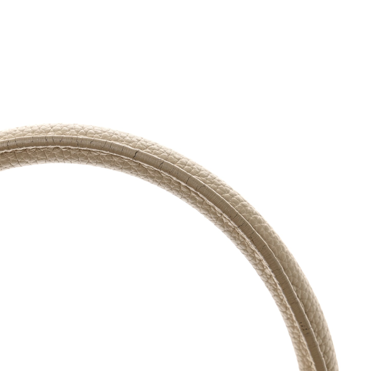 Grained Calfskin Large Souple Sac De Jour Dark Beige