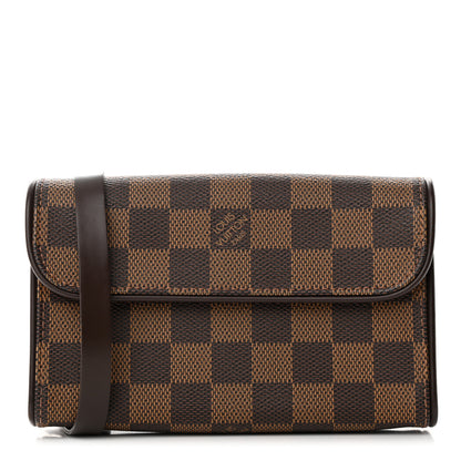 Louis Vuitton Damier Ebene Pochette Florentine XS 1 of 13