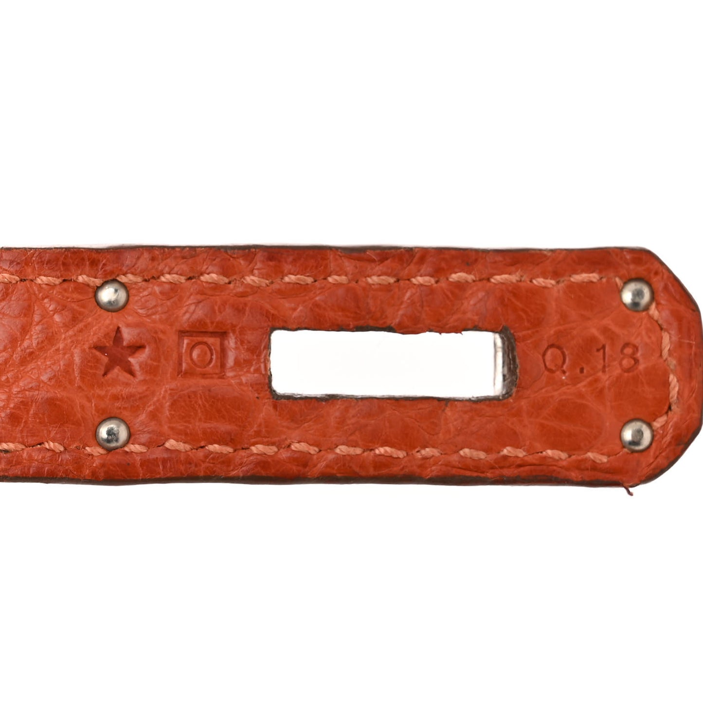 Matte Alligator Birkin 40 Orange