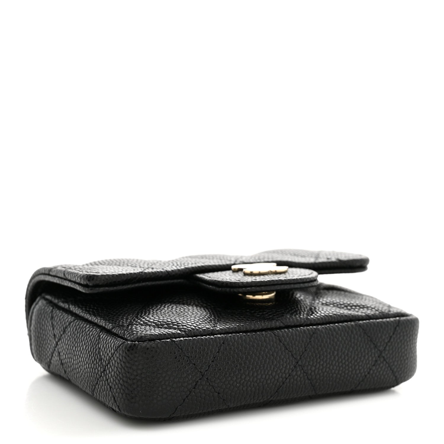 Chanel Caviar Quilted Mini Chain Belt Bag Black 4 of 11