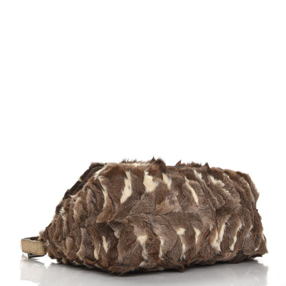 Fendi Rabbit Fur Mama Baguette Bag 4 of 15