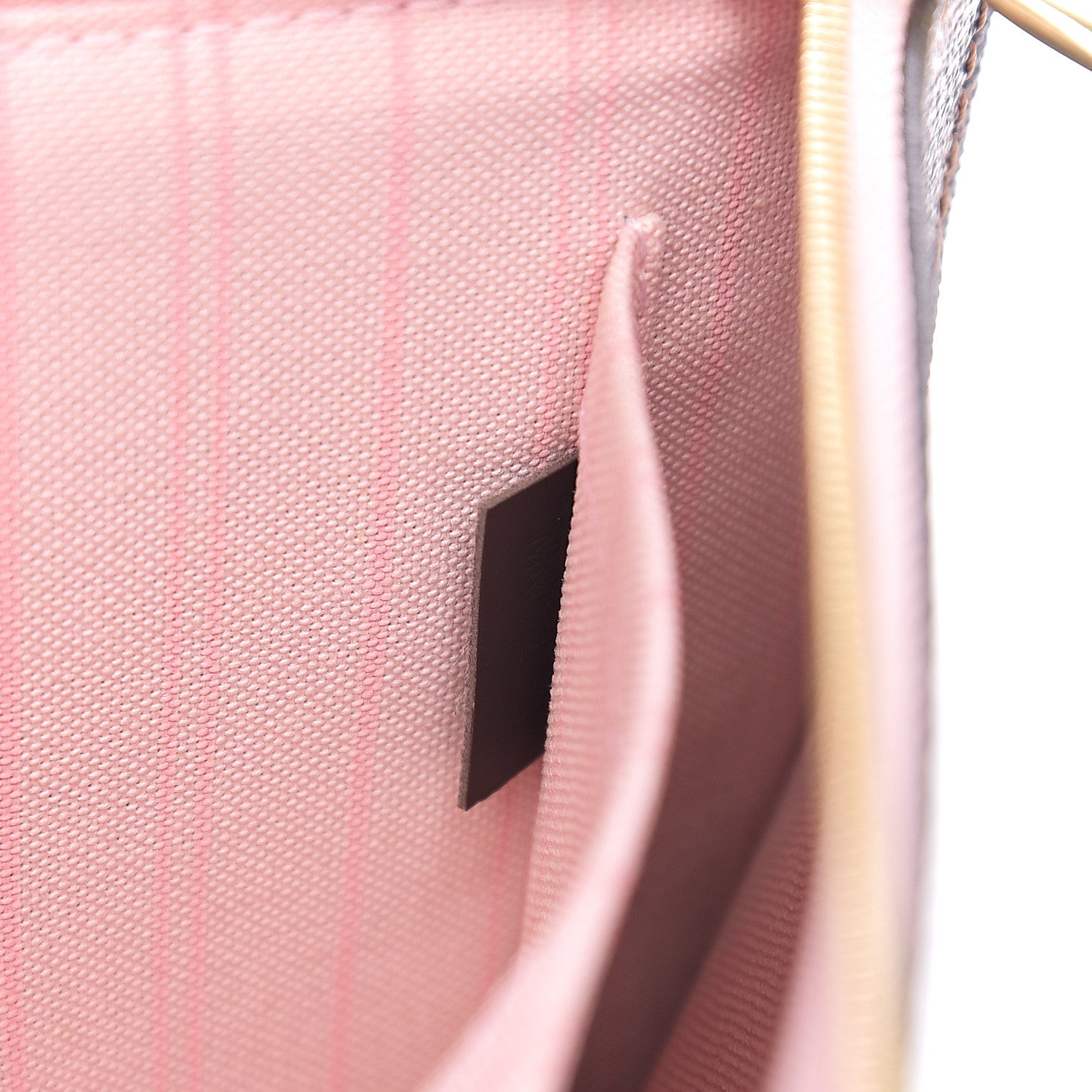 Louis Vuitton Damier Ebene Neverfull MM GM Pochette Rose Ballerine 6 of 6