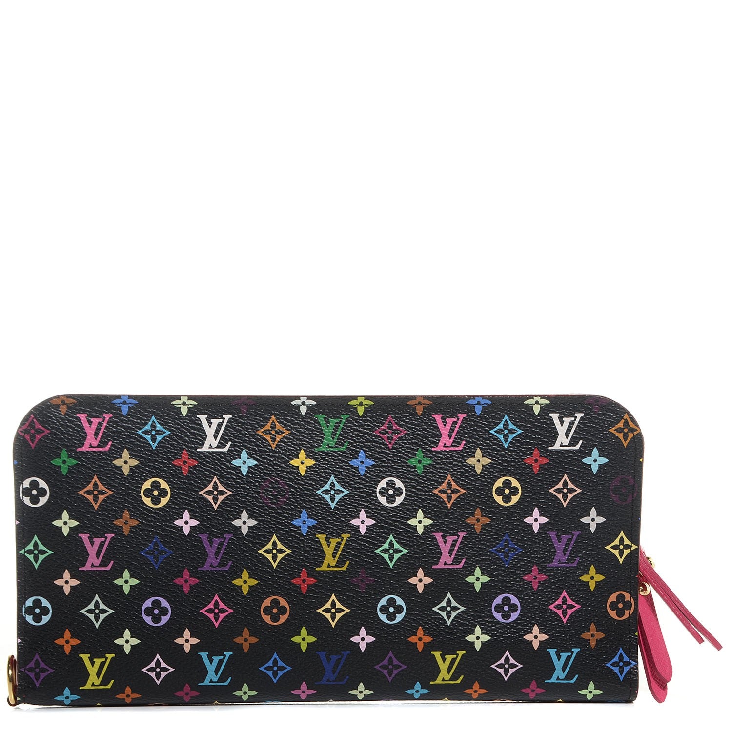 Louis Vuitton Monogram Multicolor Insolite Wallet Black Grenade 1 of 8