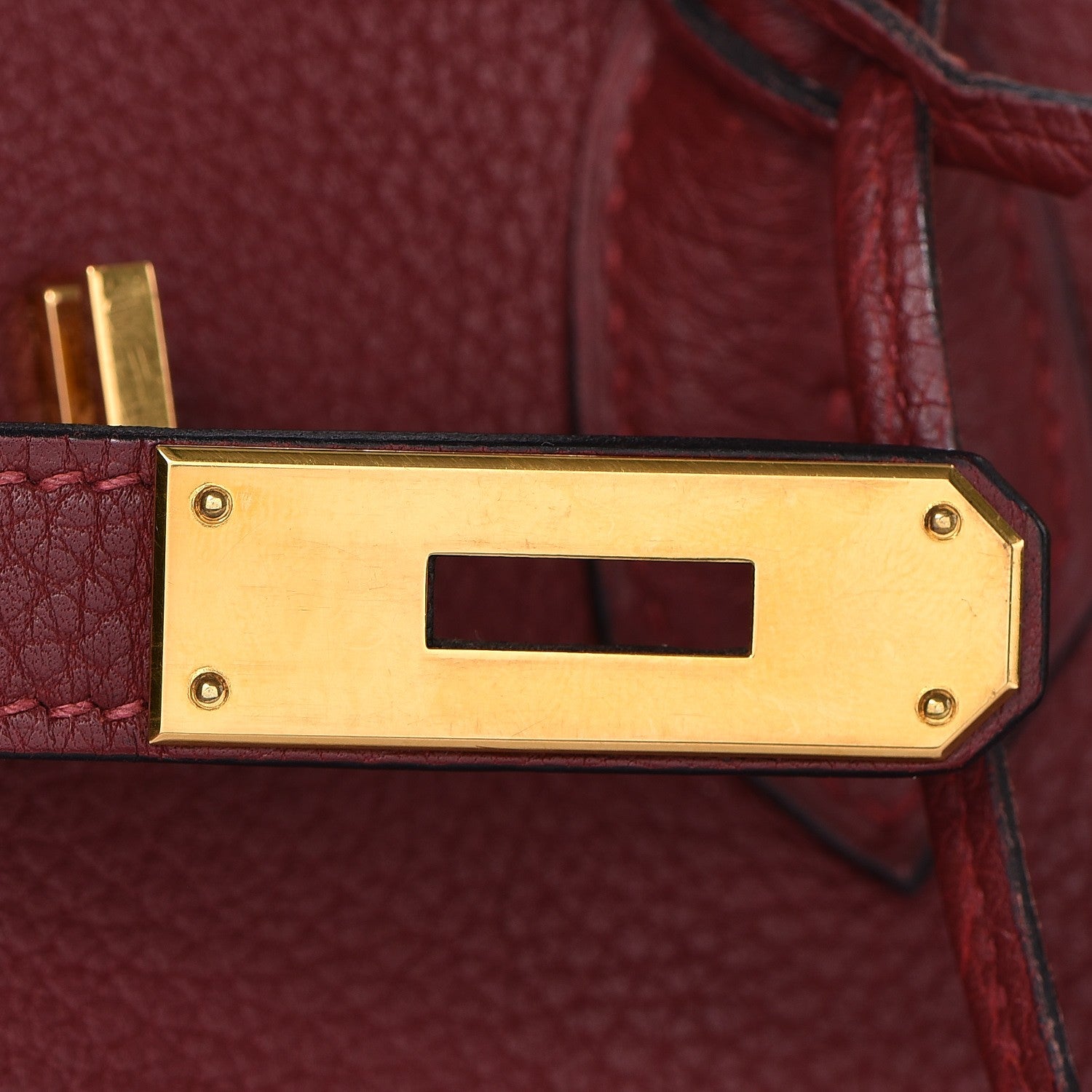 Hermes Fjord Birkin 35 Rouge H 16 of 37