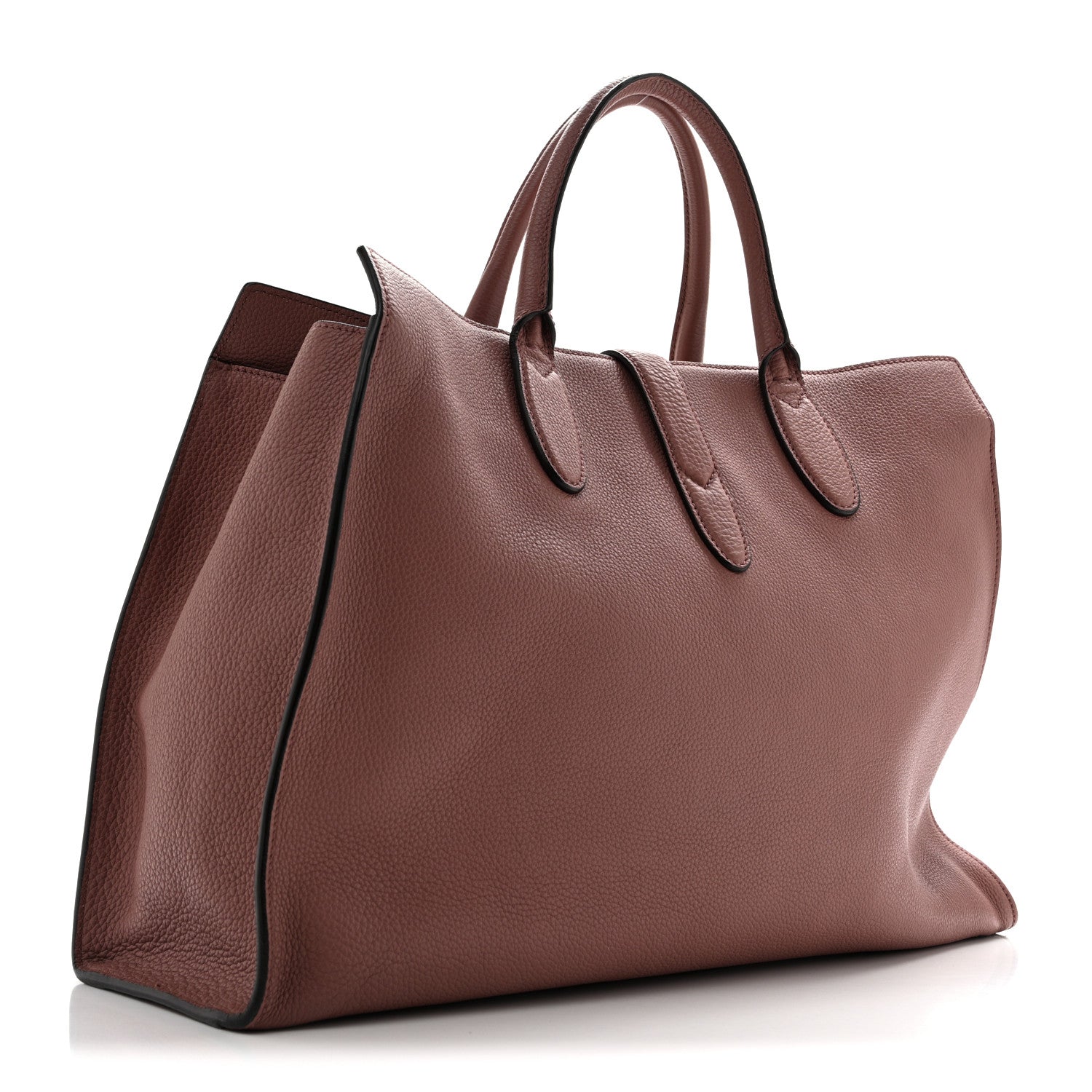 Gucci Soft Calfskin Medium Jackie Top Handle Bag Antique Rose 3 of 14
