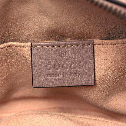 Gucci Calfskin Matelasse GG Marmont Belt Bag 75 30 Porcelain Rose 7 of 8