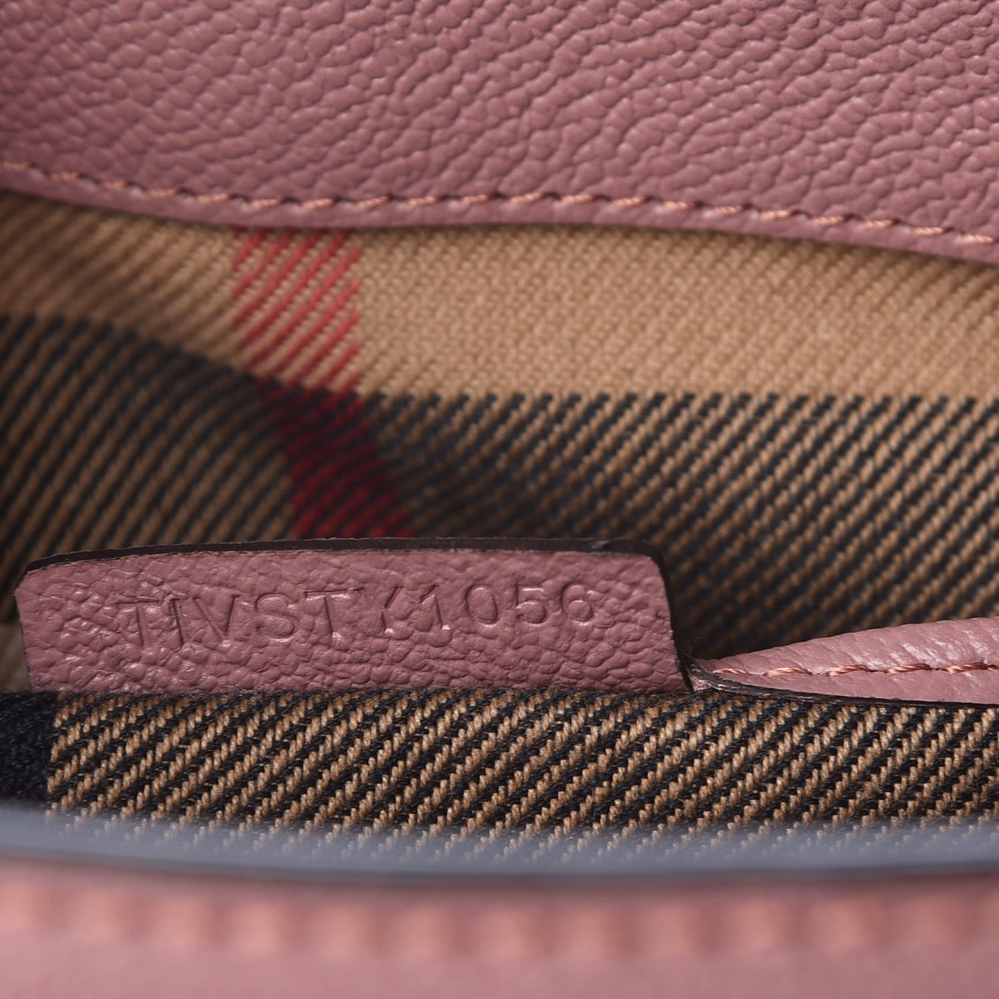 Soft Grain Calfskin Small Buckle Tote Dusty Pink
