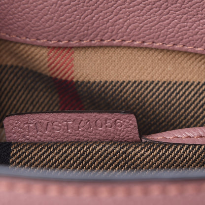Burberry Soft Grain Calfskin Small Buckle Tote Dusty Pink 10 of 10