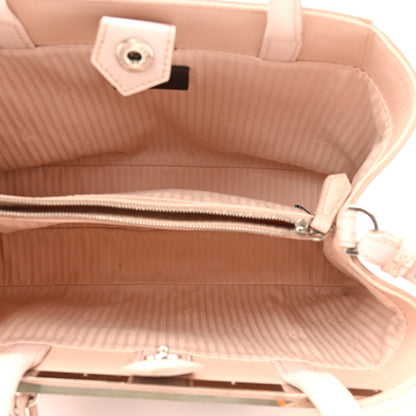 Fendi Vitello Elite Monster Petite 2Jours Tote Rosa Plaster 5 of 21