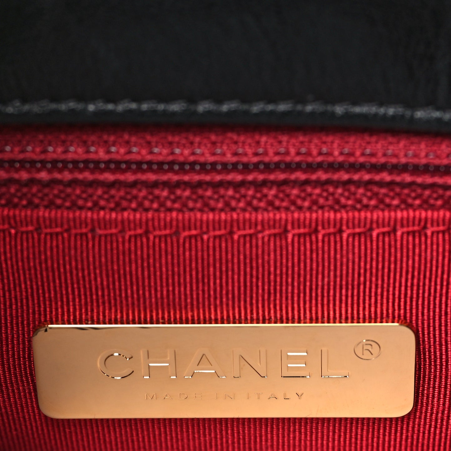 Shiny Goatskin Quilted Medium Chanel 19 Flap Black