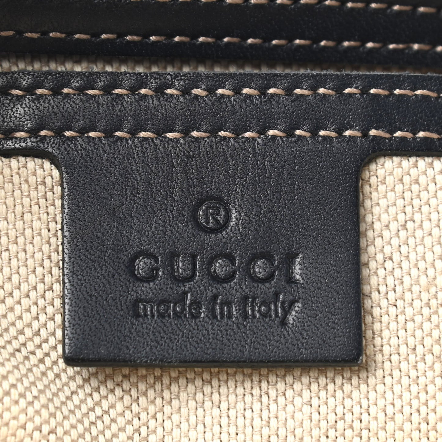 GG Supreme Monogram Belt Bag Navy