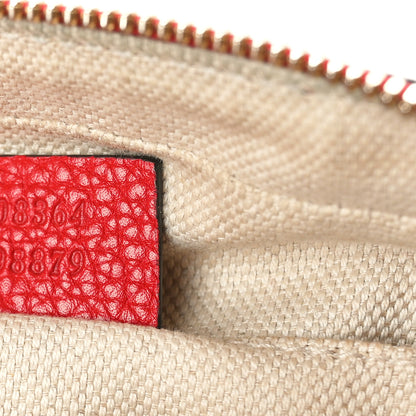 Gucci Pebbled Calfskin Small Soho Disco Bag Tabasco Red 7 of 10