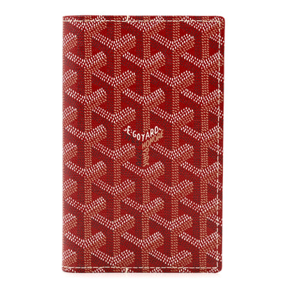 Goyard Goyardine Passport Wallet Red 1 of 6
