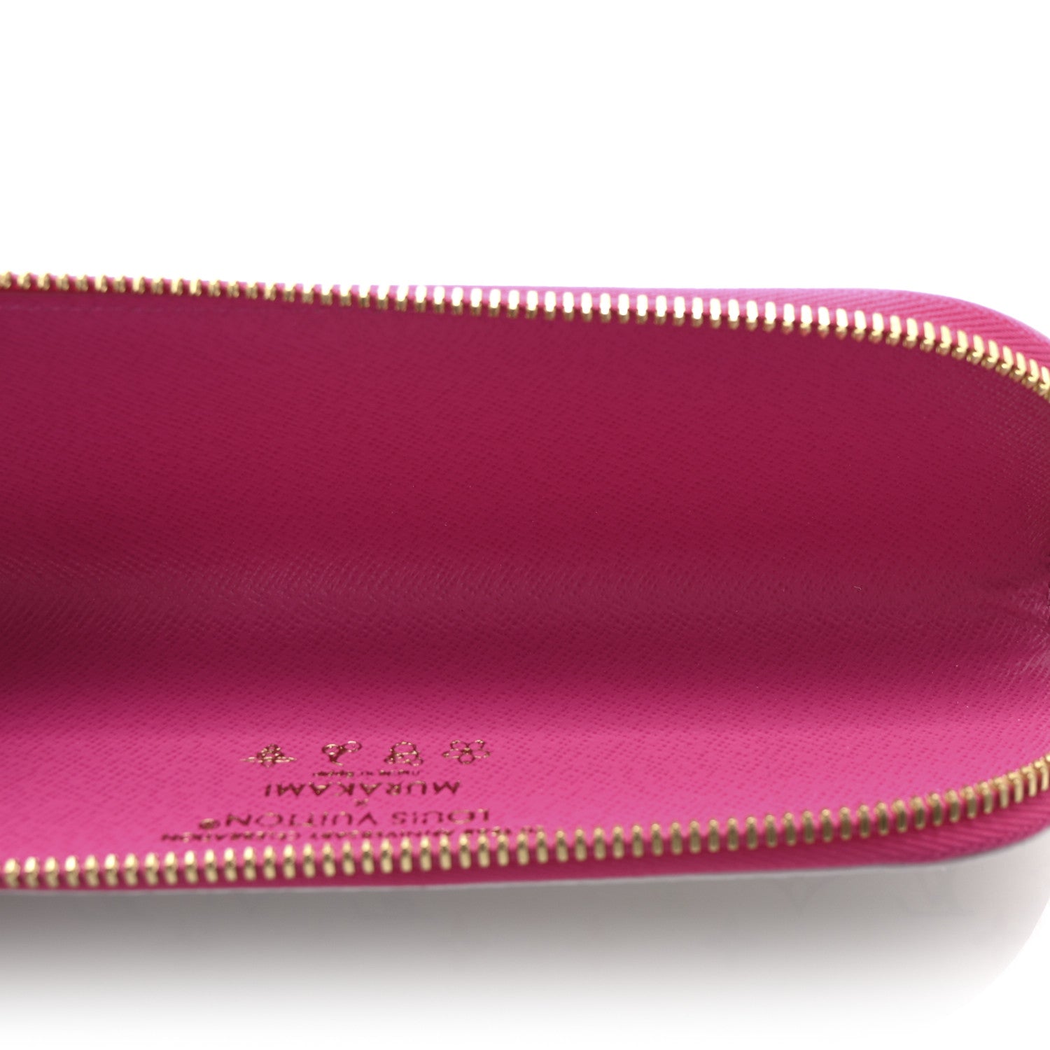 Louis Vuitton LV X TM Monogram Multicolor Charlotte Pencil Pouch Fuchsia 5 of 7