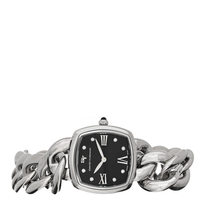David Yurman Stainless Steel Diamond 27mm Albion Quartz Watch Black 2 of 4