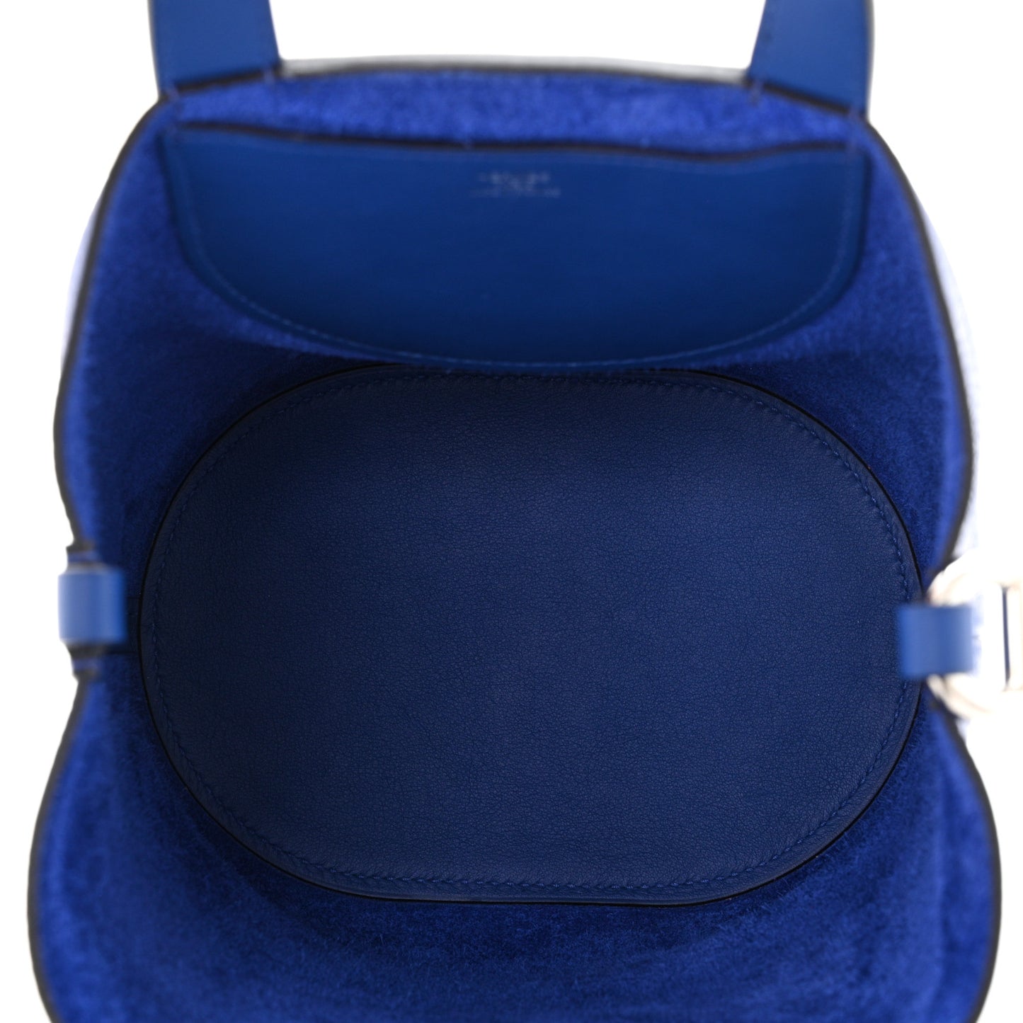 Taurillon Clemence Swift In-The-Loop 18 Bag Bleu Royal