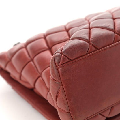 Chanel Lambskin Large New Bubble Flap Red 12 of 21