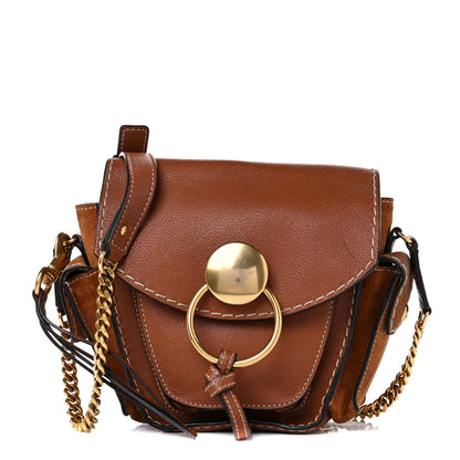 Chloe Calfskin Suede Small Jodie Camera Bag Caramel 1 of 29