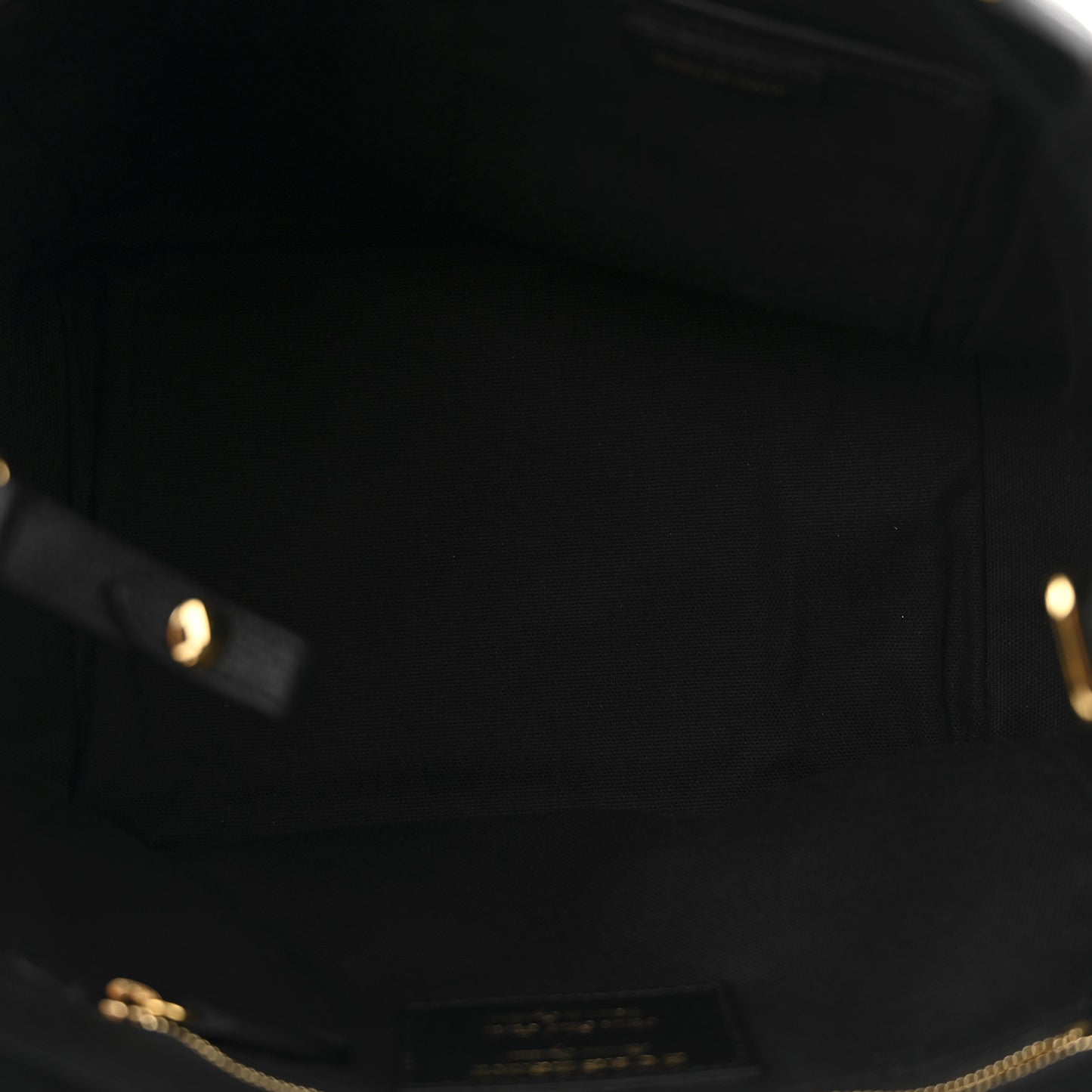 Grainy Calfskin House Check Small Canterbury Black
