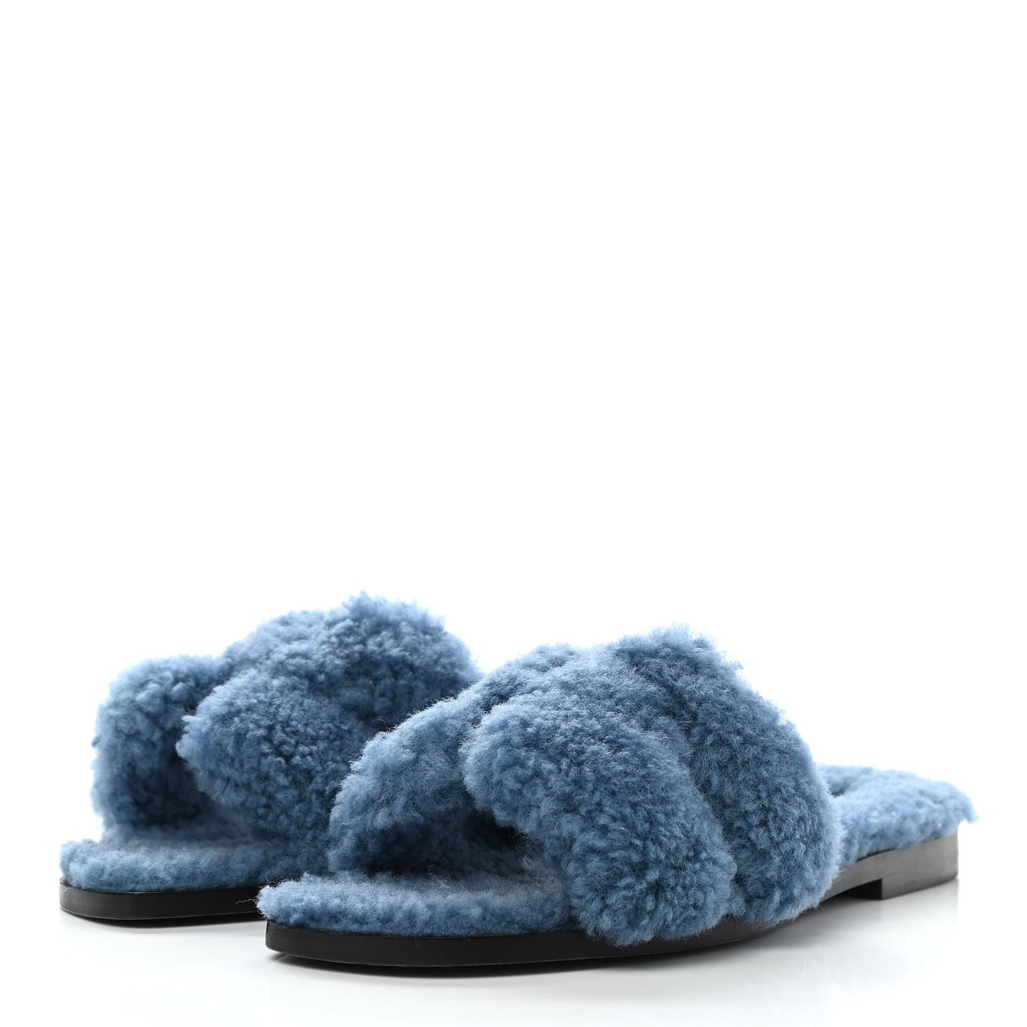 Woolskin Oran Sandals 35.5 Bleu