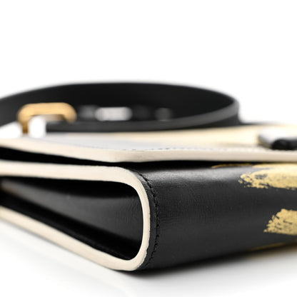 Louis Vuitton Calfskin Twist Chain Wallet Light Gold 8 of 9