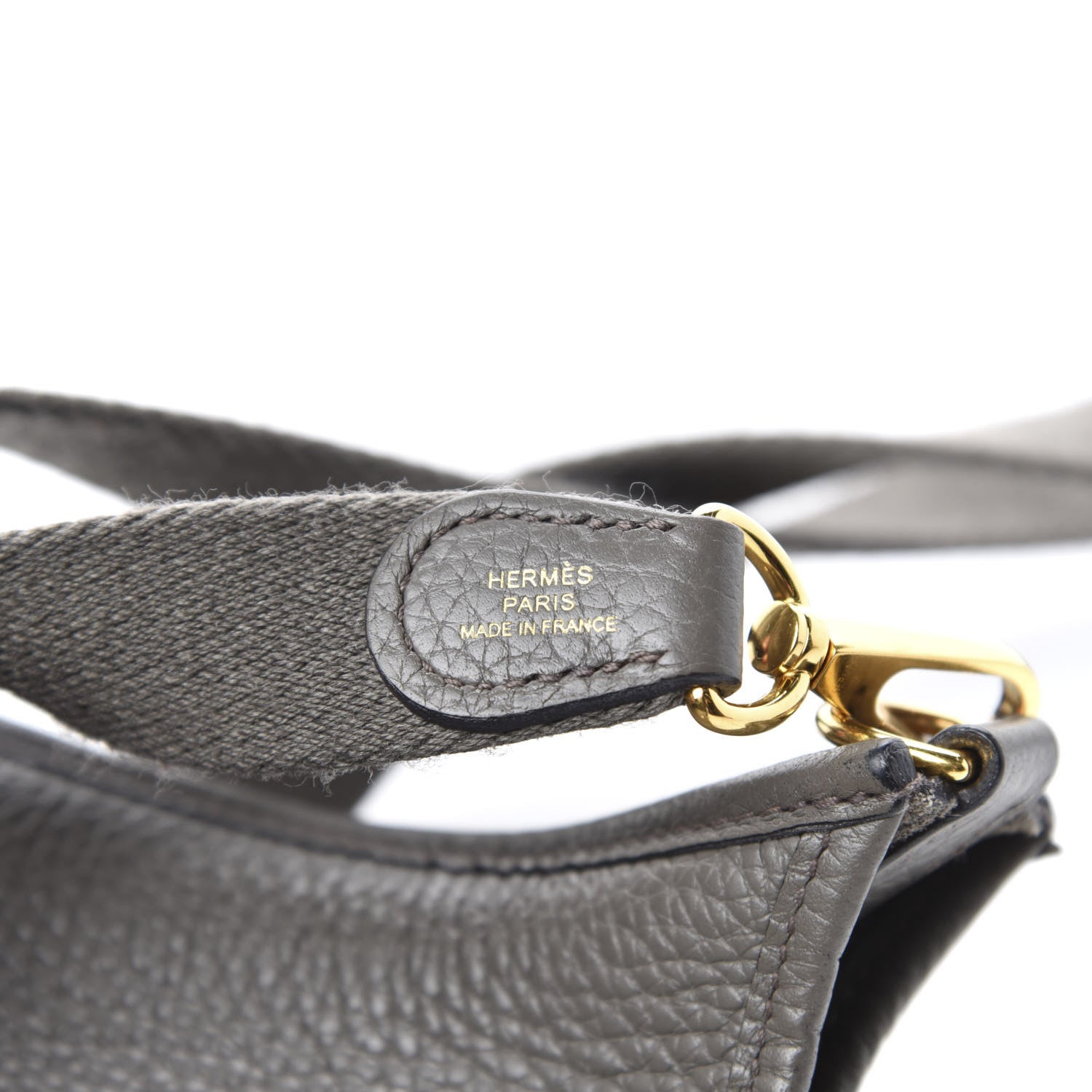 Hermes Taurillon Clemence Evelyne TPM Etain 7 of 8