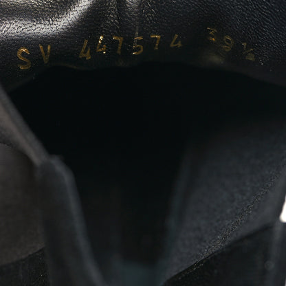 Saint Laurent Suede Chelsea Boots 39.5 Black 6 of 8