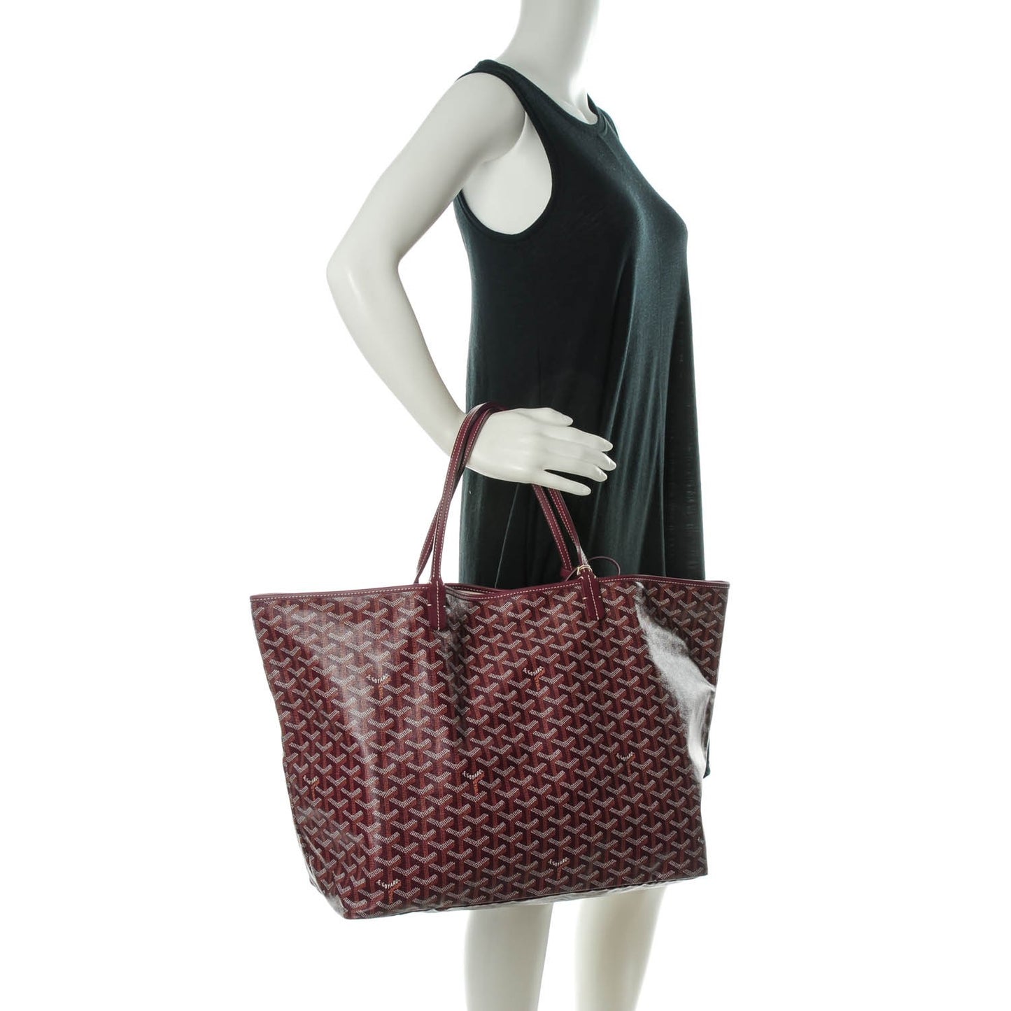 Goyardine Saint Louis GM Burgundy