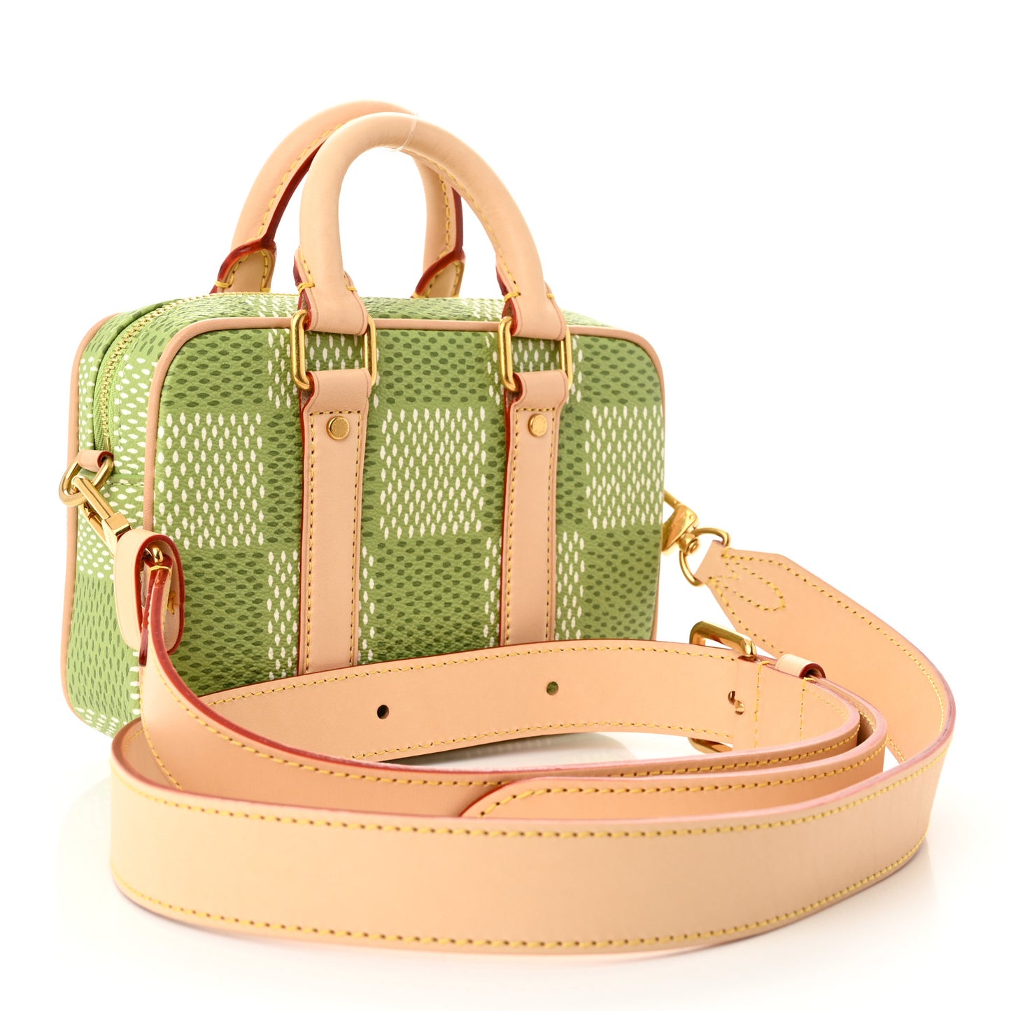 Damier Golf Nano Porte Documents Voyage Green