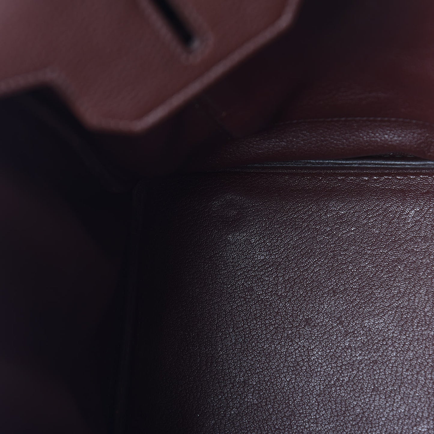 Togo Birkin 35 Chocolate