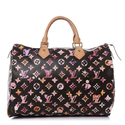 Louis Vuitton Watercolor Aquarelle Speedy 35 Brown 1 of 7