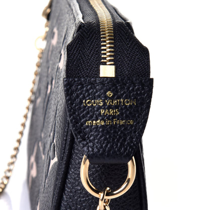 Louis Vuitton Empreinte Monogram Giant Mini Pochette Accessories Black 6 of 9