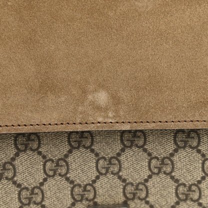 Gucci GG Supreme Monogram Medium Dionysus Shoulder Bag Taupe 10 of 15