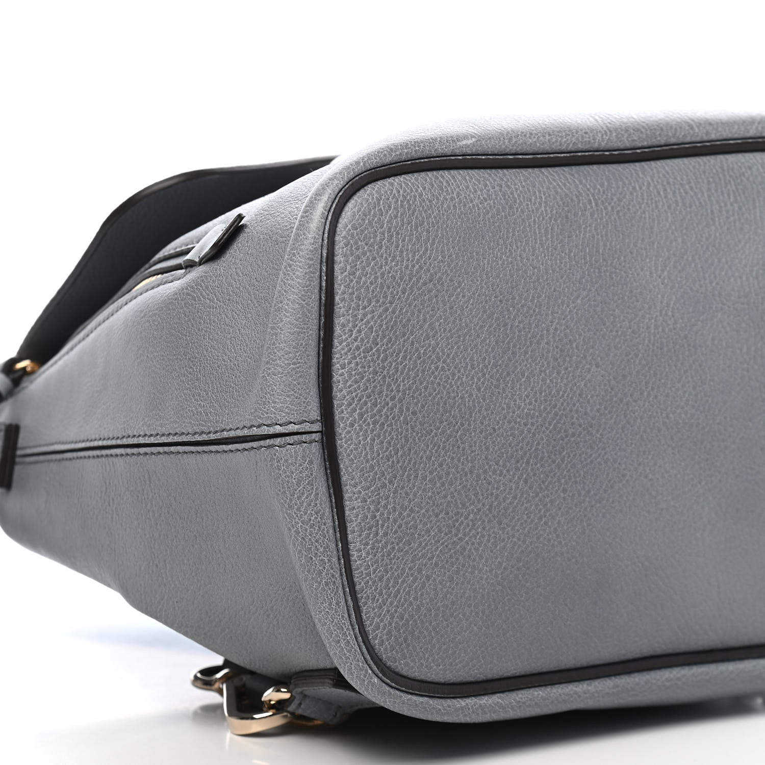 Chloe Suede Calfskin Small Faye Backpack Cloudy Blue 7 of 8