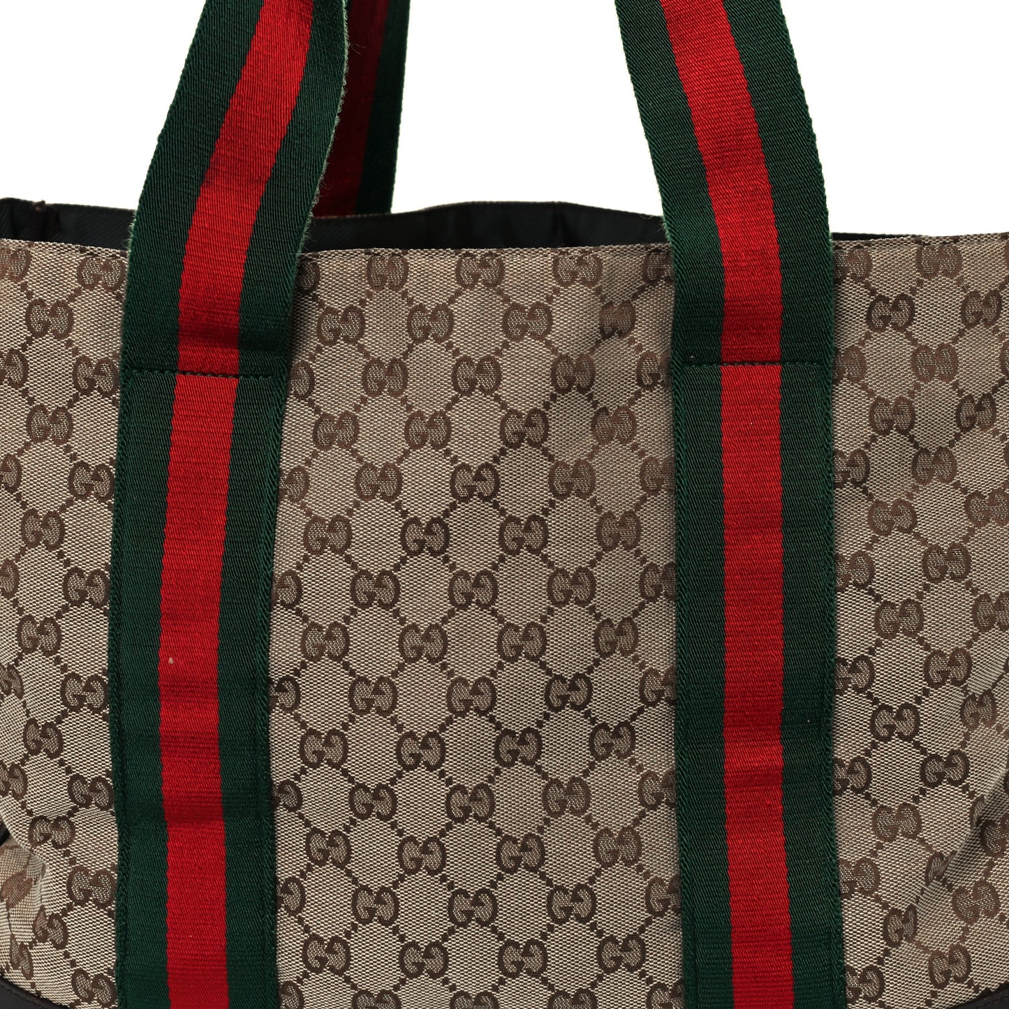 Monogram Web Dog Carrier Dark Brown