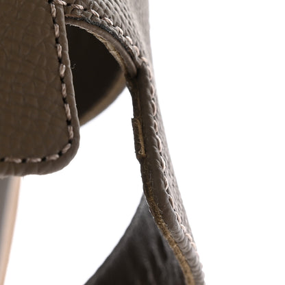 Hermes Epsom Oran Sandals 36 Etoupe 12 of 17