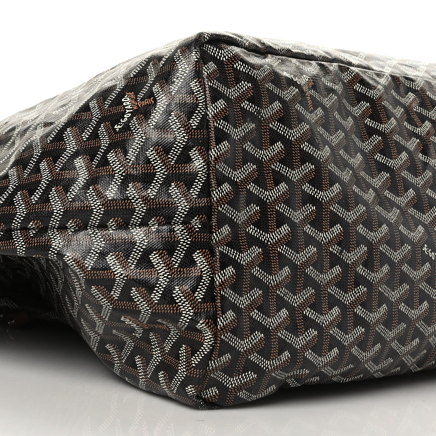 Goyard Goyardine Saint Louis XXL Black Gold 10 of 13
