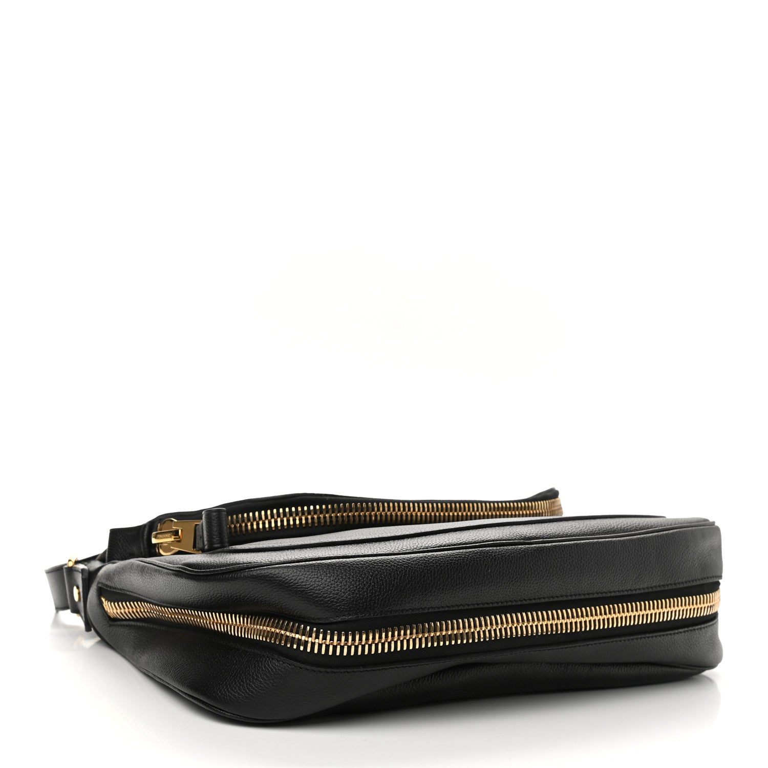 Tom Ford Grained Calfskin Large Jennifer Crossbody Bag Black 4 of 9
