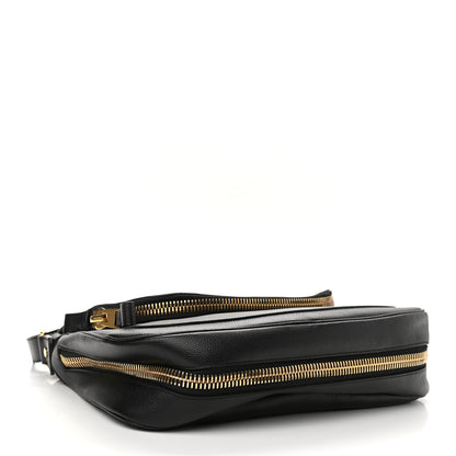 Tom Ford Grained Calfskin Large Jennifer Crossbody Bag Black 4 of 9