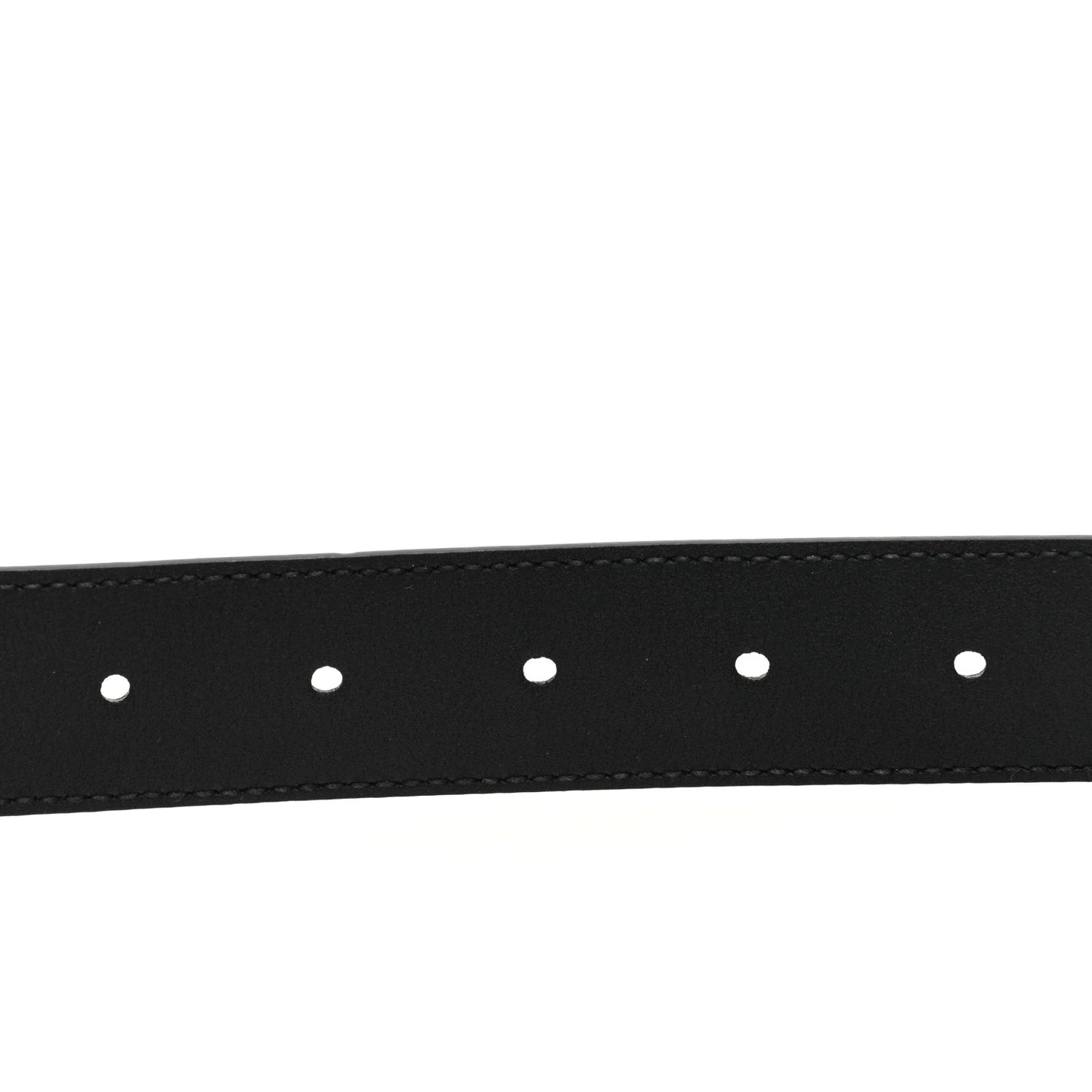 Moon Calfskin Double G 30mm Belt 85 34 Black