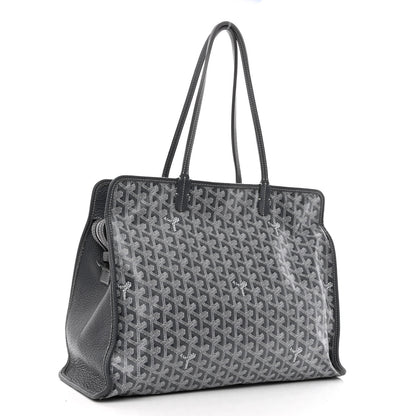 Goyard Goyardine Sac Hardy Pet Carrier PM Grey 4 of 10