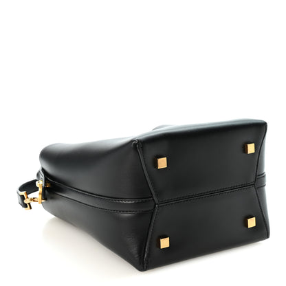 Saint Laurent Smooth Shiny Calfskin Monogram Le 37 Small Bucket Bag Black 4 of 9