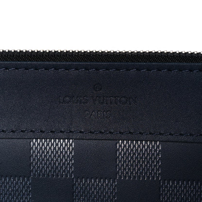 Louis Vuitton Damier Infini Discovery Pochette GM Astral Silver 6 of 9