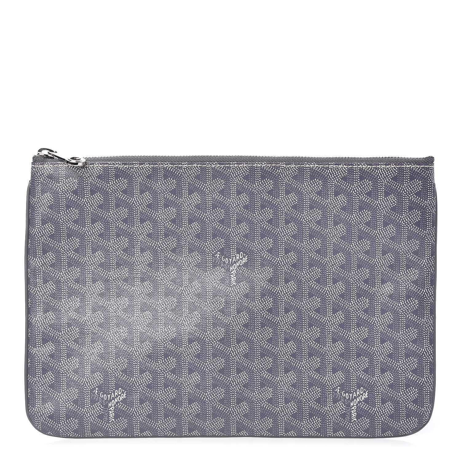 Goyard Goyardine Senat Pochette MM Grey 1 of 7
