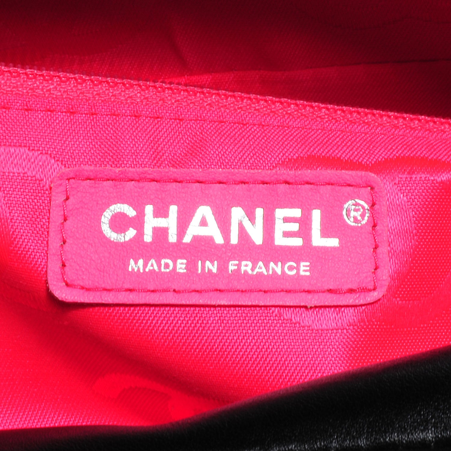 Chanel Calfskin Quilted Large Cambon Bowler Black 6 of 7
