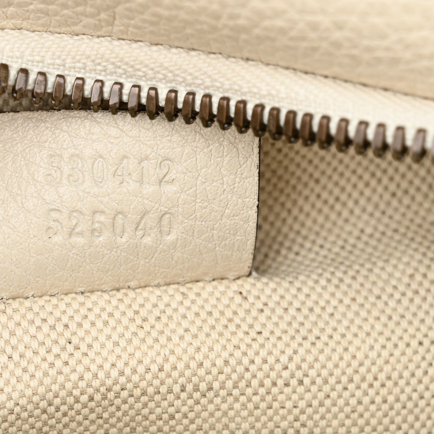 Grained Calfskin Logo Belt Bag White