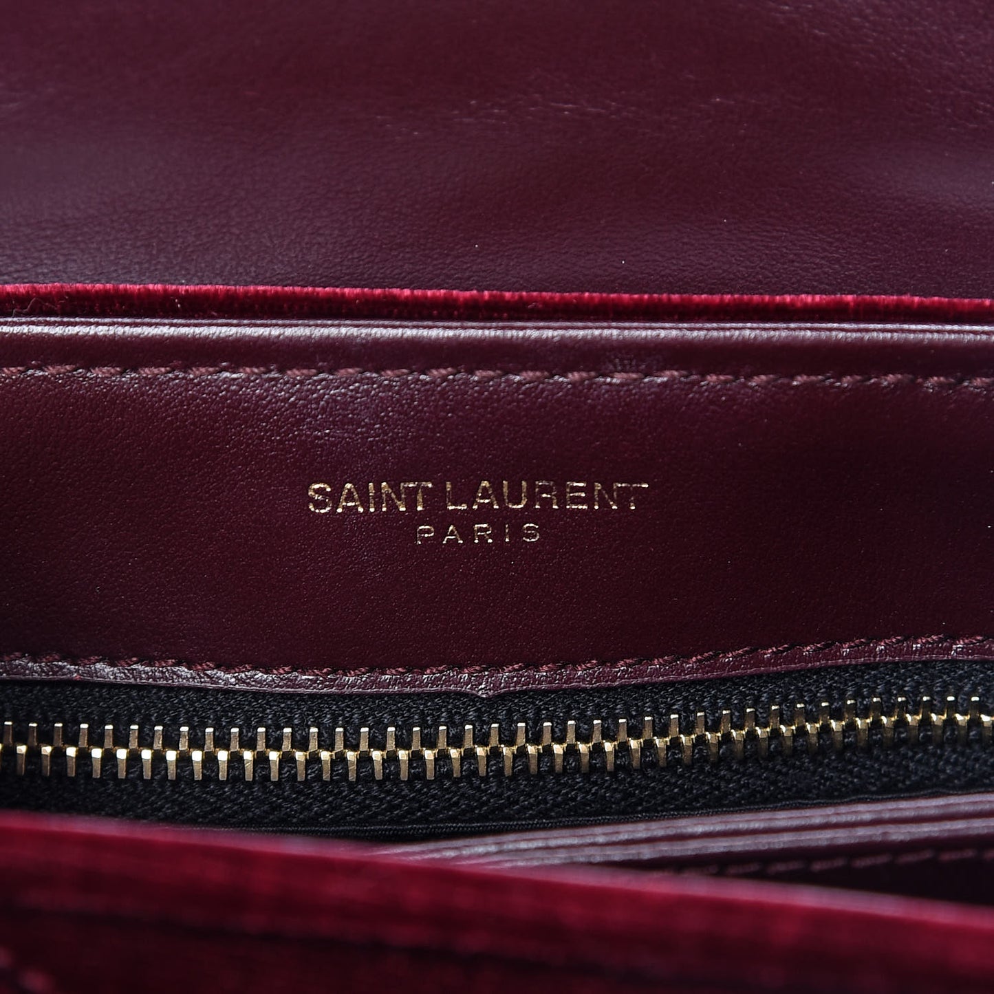 Velvet Y Quilted Monogram Toy Loulou Crossbody Bag French Burgundy