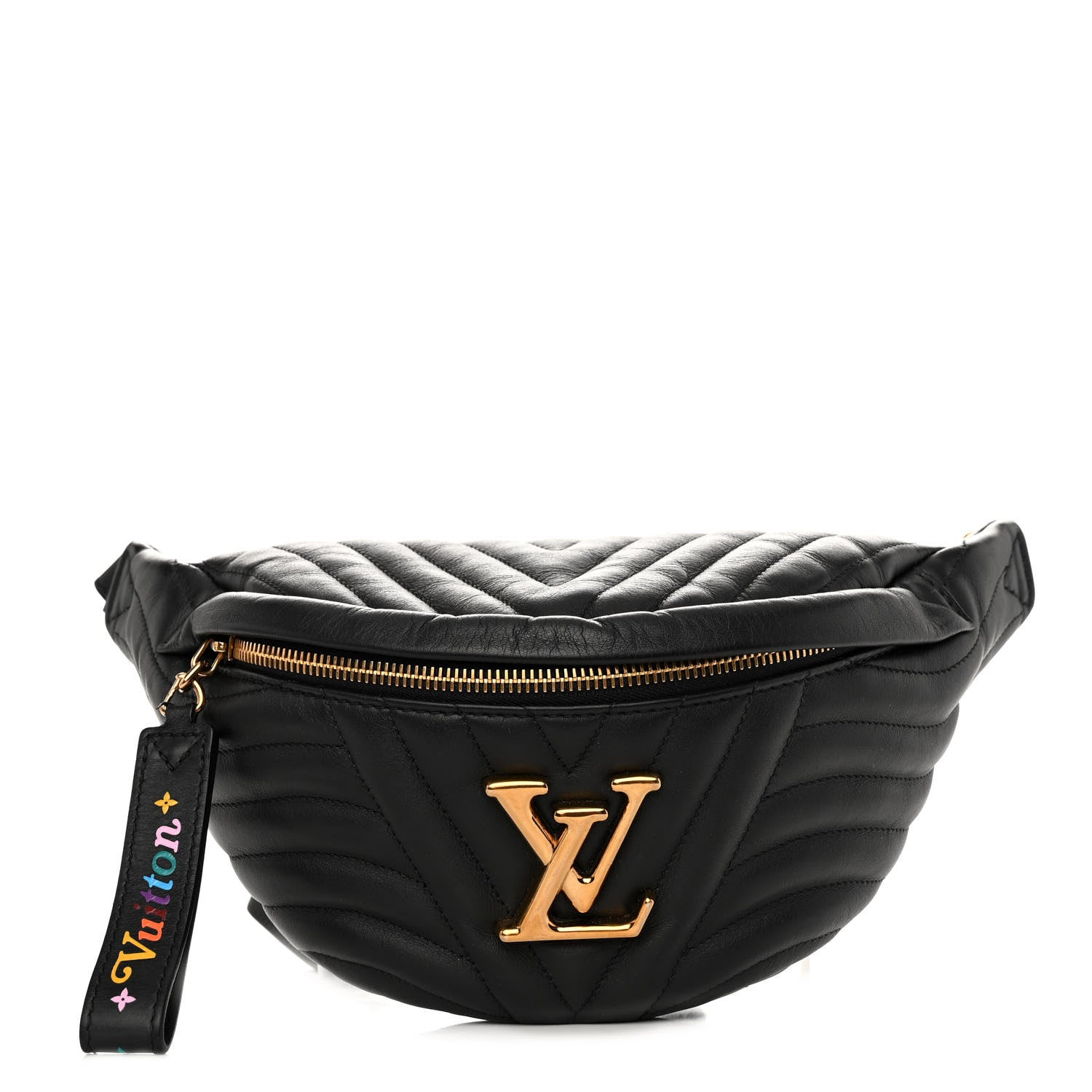 Louis Vuitton Monogram New Wave Bumbag Black 1 of 10