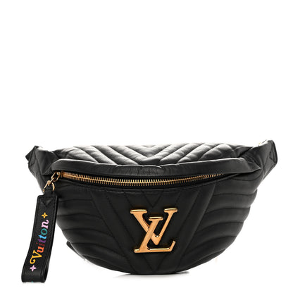 Louis Vuitton Monogram New Wave Bumbag Black 1 of 10